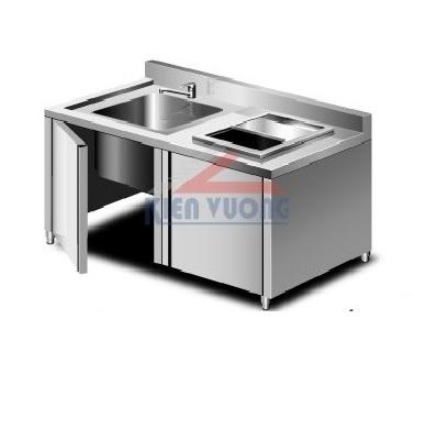 QUẦY RỬA CÓ THÙNG ĐÁ