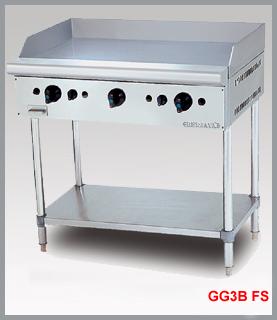 BẾP CHIÊN BỀ MẶT 3 HỌNG – CÓ KỆ DƯỚI