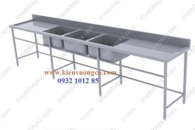 CHẬU RỬA BA (03) CÓ BÀN CHỜ