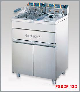 CHIÊN NHÚNG ĐÔI 12 LÍT CÓ QUẦY – DÙNG ĐIỆN