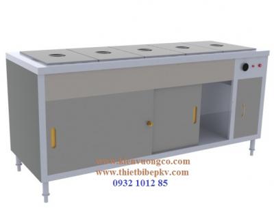 QUẦY HÂM NÓNG THỨC ĂN 5 KHAY GN1/1