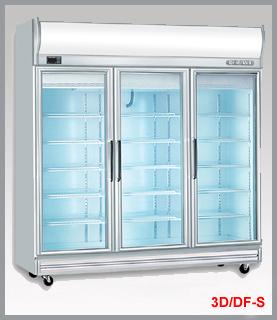 TỦ ĐÔNG 3 CÁNH KÍNH BERJAYA