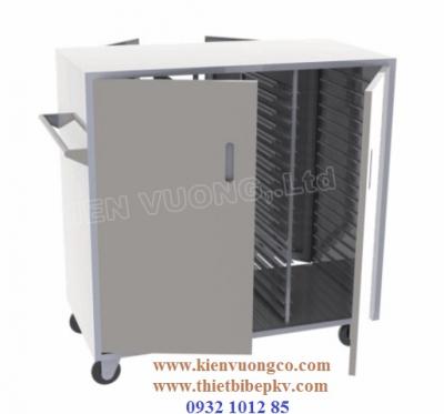 XE ĐẨY KHAY CÓ CỬA