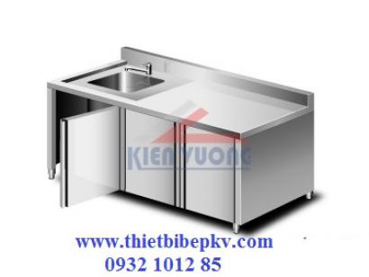TỦ INOX CÓ CHẬU RỬA