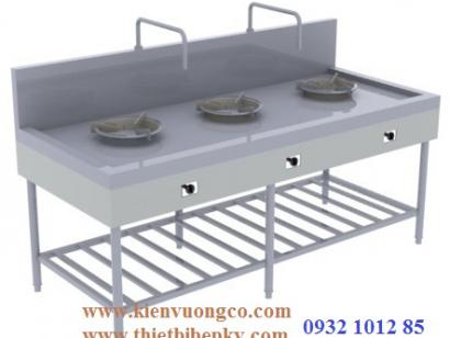 BẾP Á 3 HỌNG ĐỐT, KIỀNG TÔ