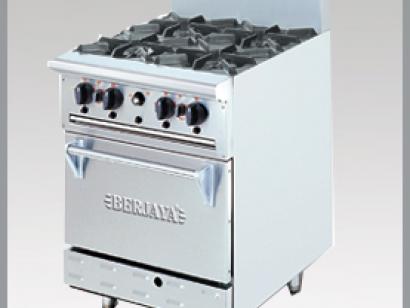 BẾP ÂU 4 HỌNG CÓ LÒ NƯỚNG