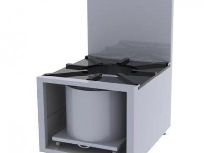 BẾP HẦM THAN ĐÁ CÓ GÁY