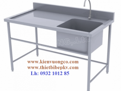 CHẬU RỬA ĐƠN CÓ BÀN CHỜ